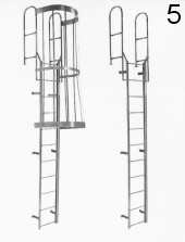Stock room Rolling Metal Ladders - Solve Needs International ...